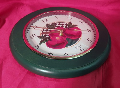 Apple clock with green - clock,