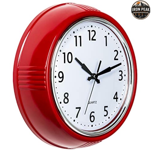 Retro wall clock - in, candy