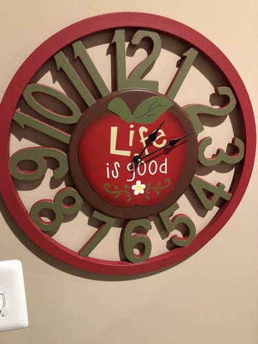 Kitchen wall clock life is - kitchen,