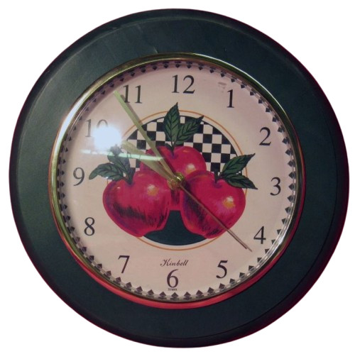 Plastic wall clock - dia.,, 3